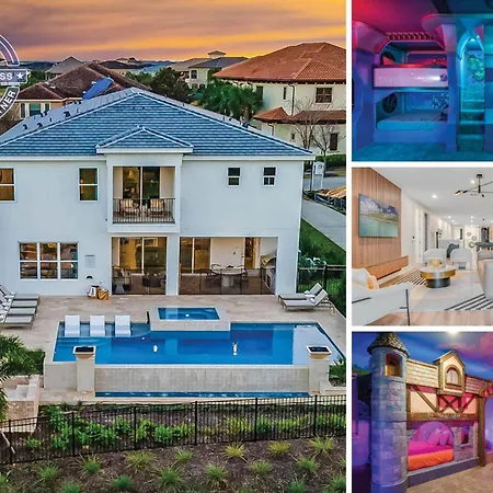 Luxurious 10 Bedroom Villa In Orlando Oasis6602